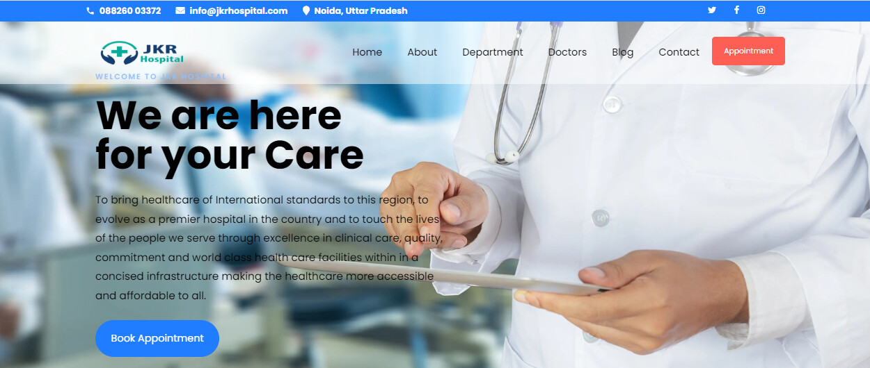 Ourwork-JKR-Hospital-BSIT_Software_Services_Web_And_App_Development_Company_India