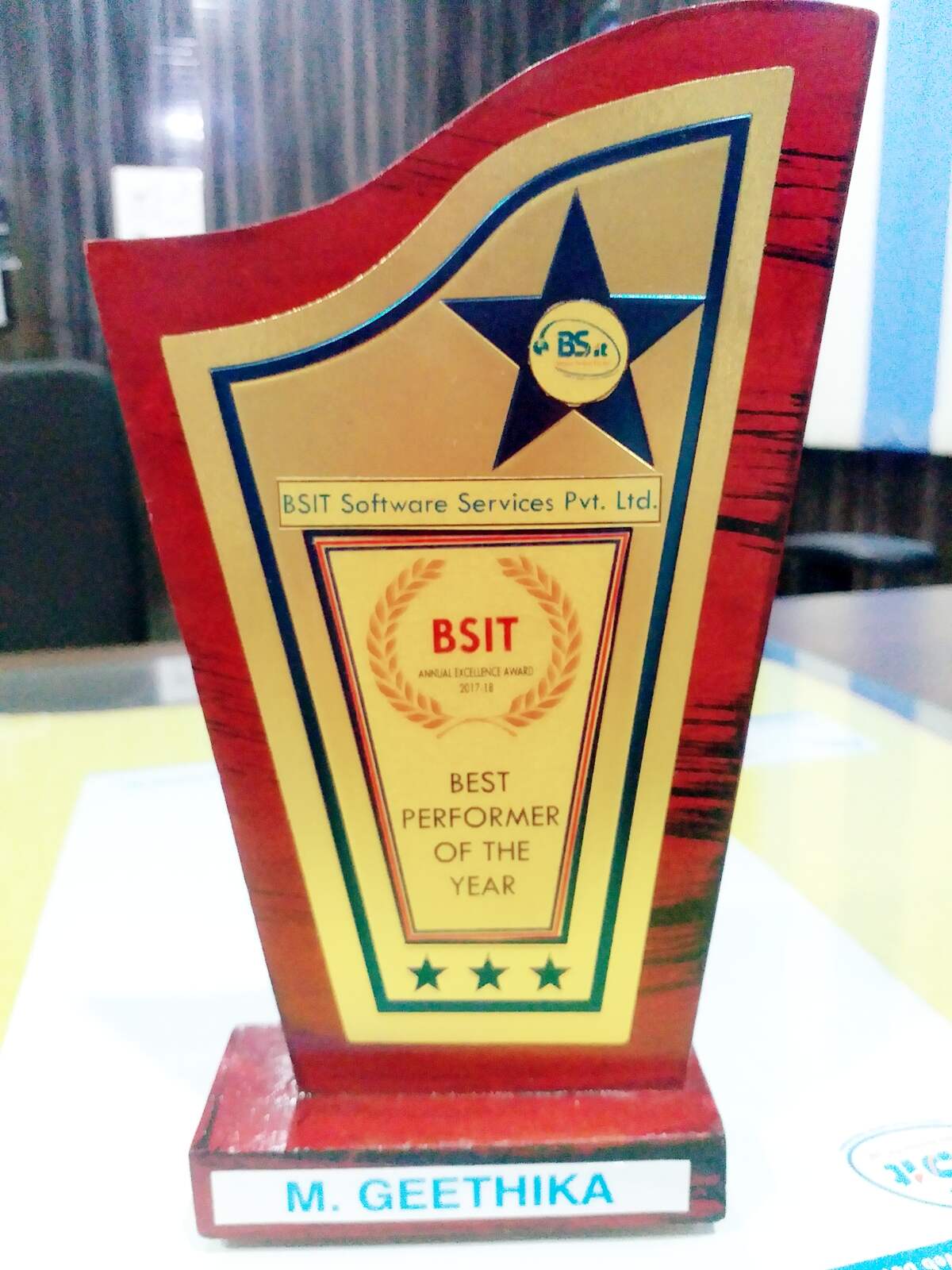 Employee_Award_BSIT_Software_Services_Web_And_App_Development_Company_India